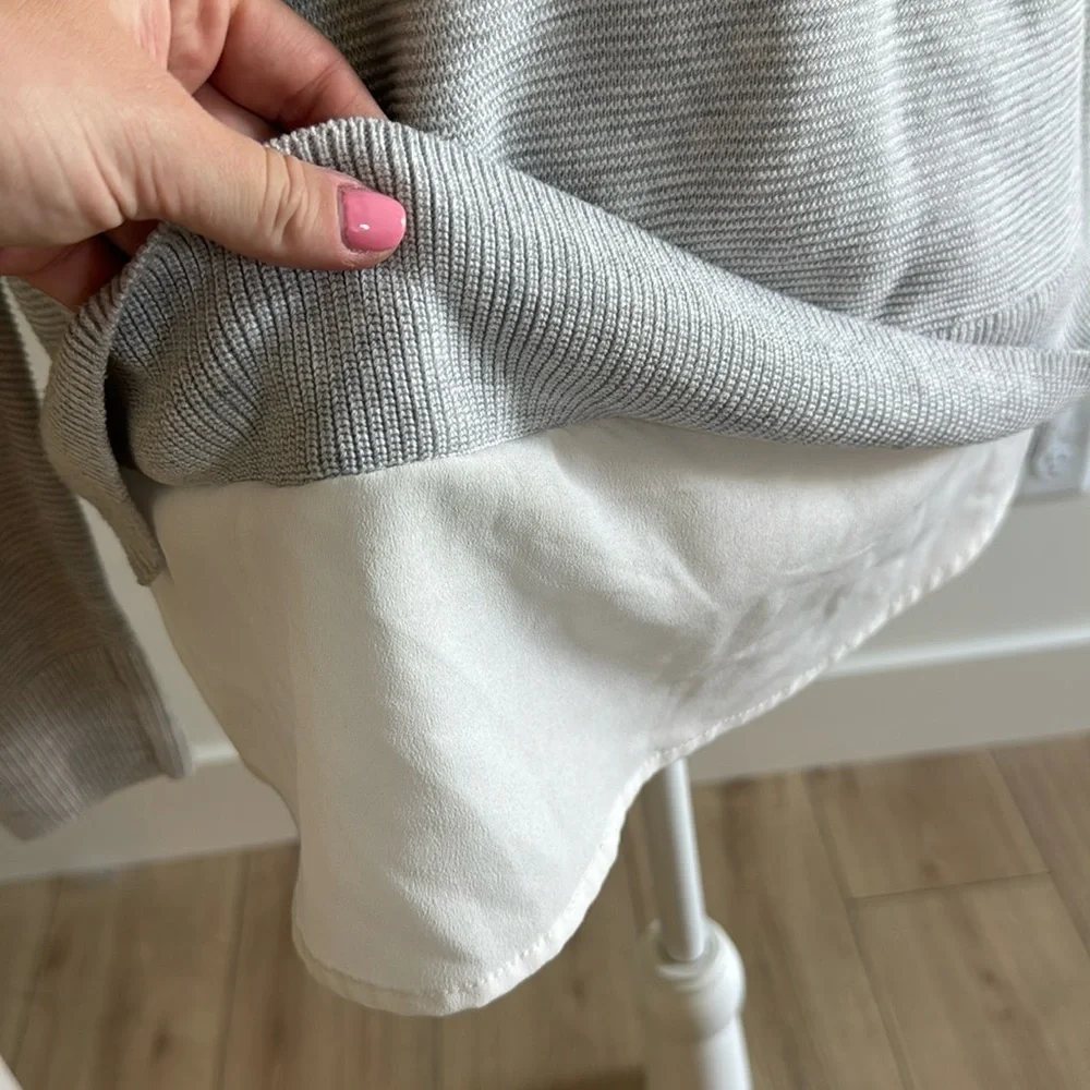 Hilary Radley Gray Sweater - Picture 4 of 5